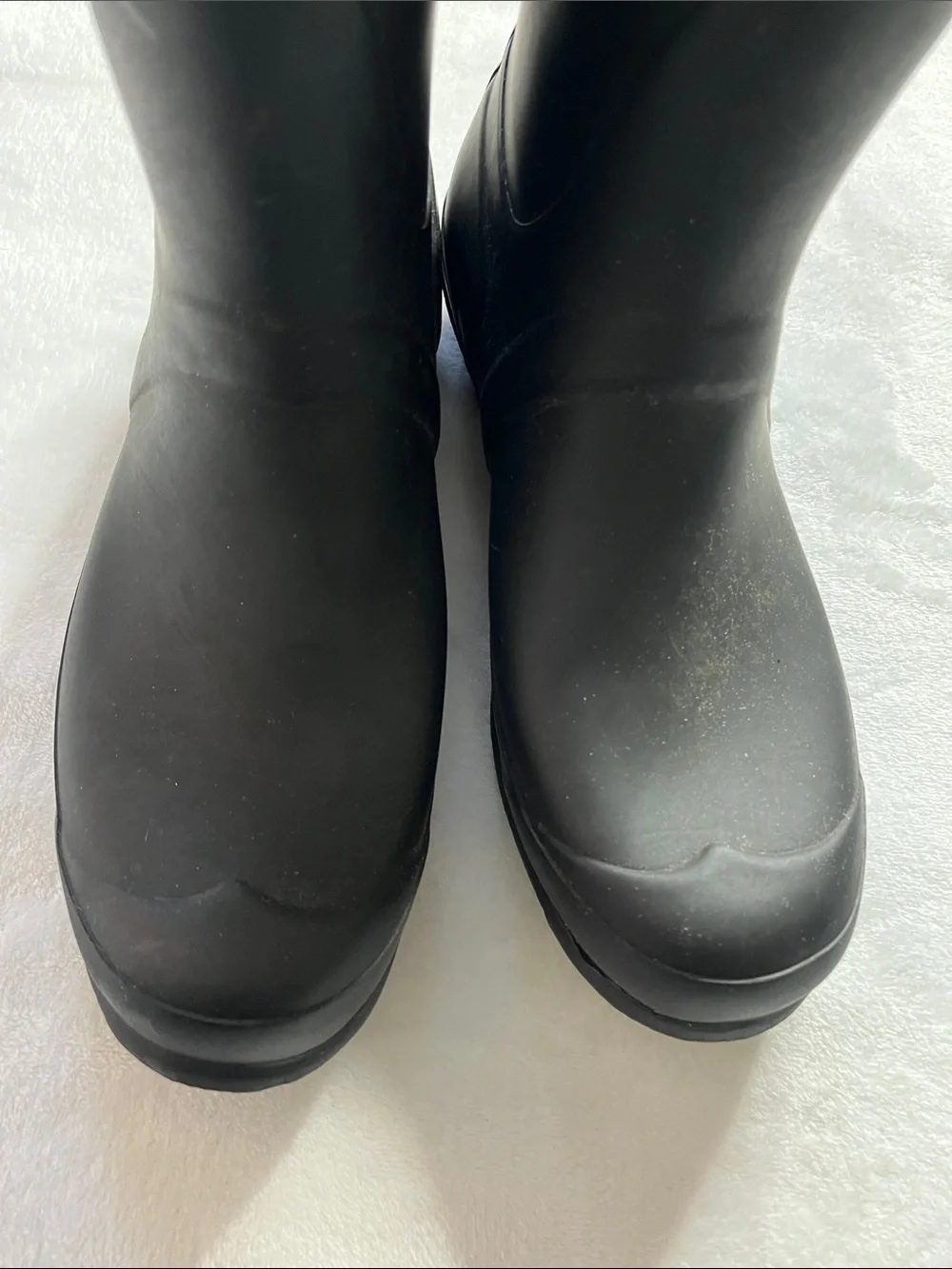 Hunter size 9 Original Tall Matte Black Waterproof Rain Boots - Picture 9 of 13